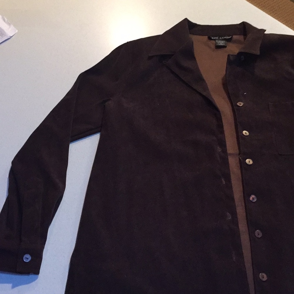 Anne Carson L Brown Top